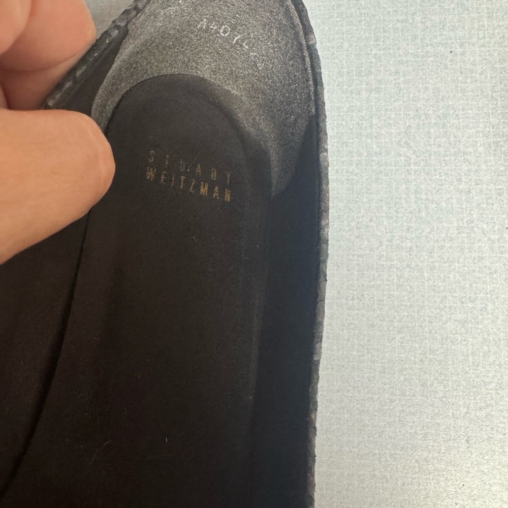 Stuart Weitzman Python Print Kitten Heels – Size 8 - image 7